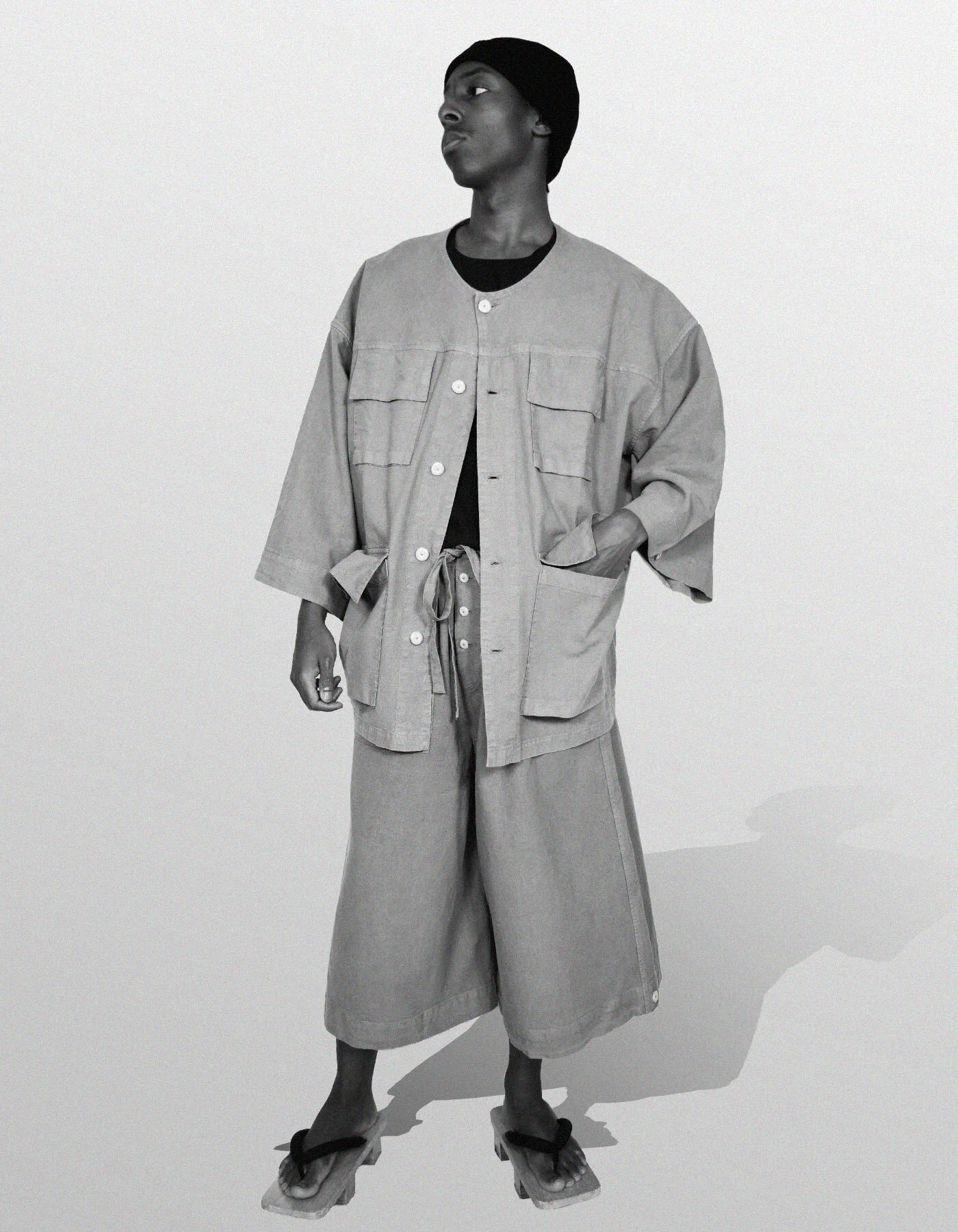 RIKU JACKET - LN - THISTLE | Prospective Flow | Japanese Fashion